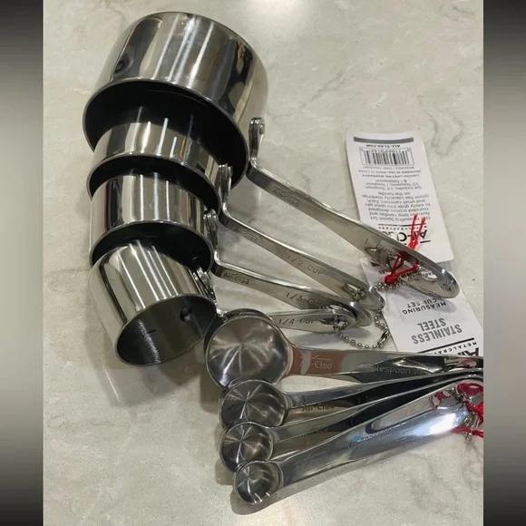 NWT All-clad measuring cups measuring spoons kitchen utensils, great gifts! - Picture 2 of 6